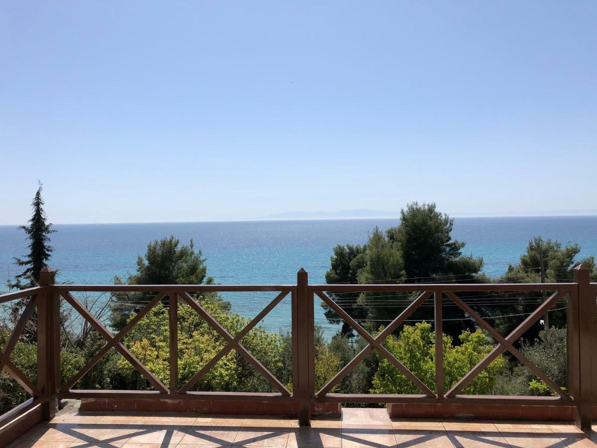 Unique Sea View House Villa Kalandra Eksteriør bilde