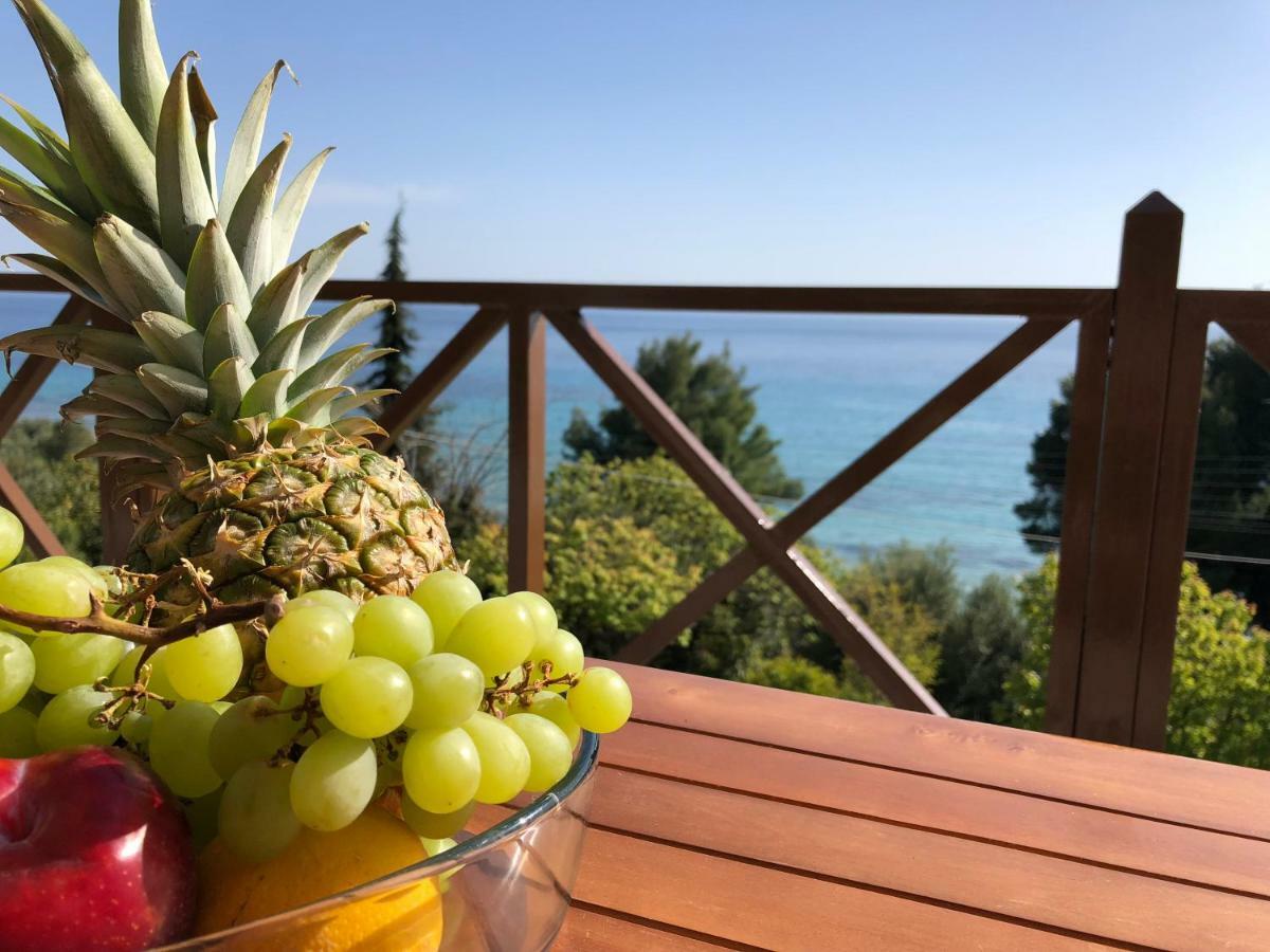 Unique Sea View House Villa Kalandra Eksteriør bilde